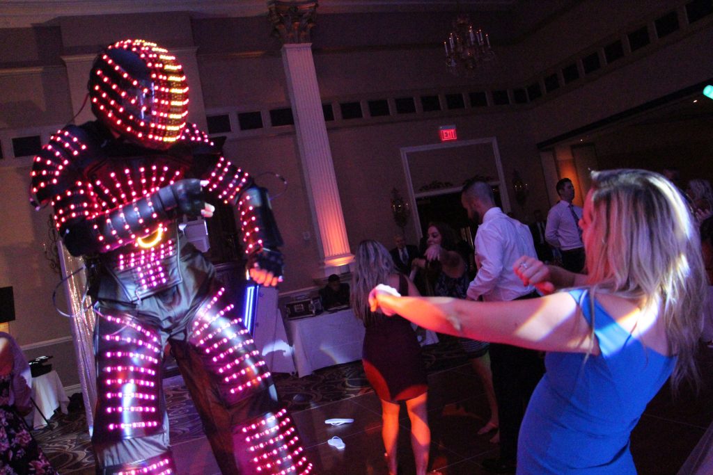 Wedding DJ Sweet 16 DJ LED Robot New Jersey NJ